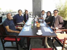 Picture taken of the BOD members during lunch at the 5th AASP Conference in ITB, Bandung, Indonesia in June 2011.